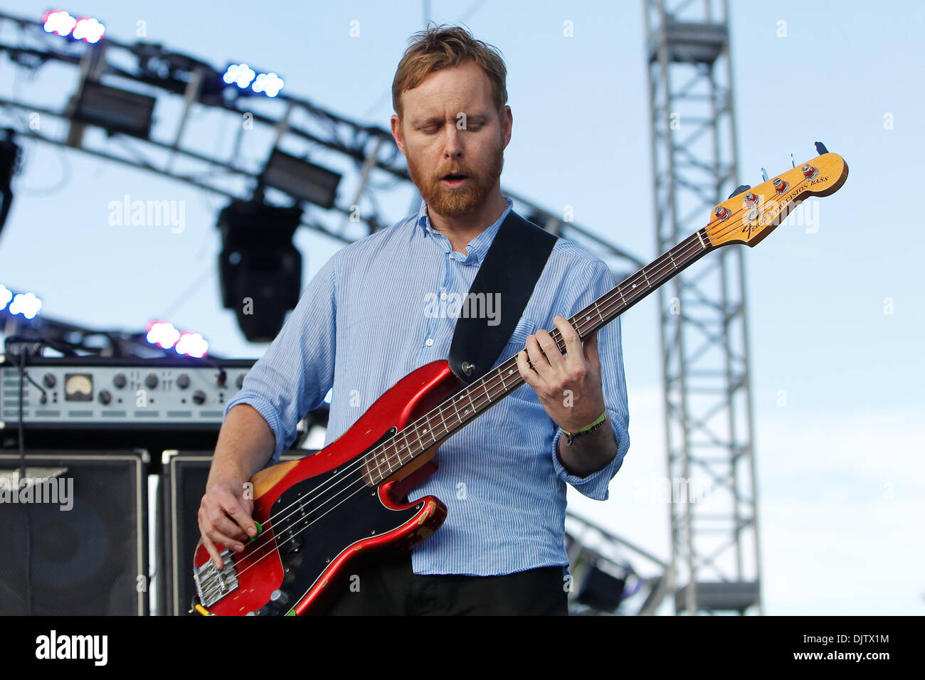 Sunny Day Real Estate Perform At The Coachella Music Arts Festival Stock Photo Alamy