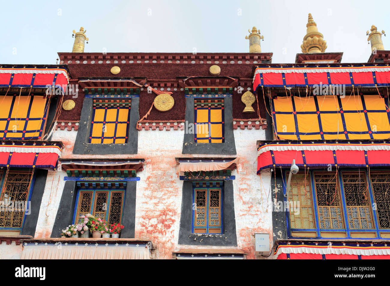 Drepung monastery, Mount Gephel, Lhasa Prefecture, Tibet, China Stock Photo