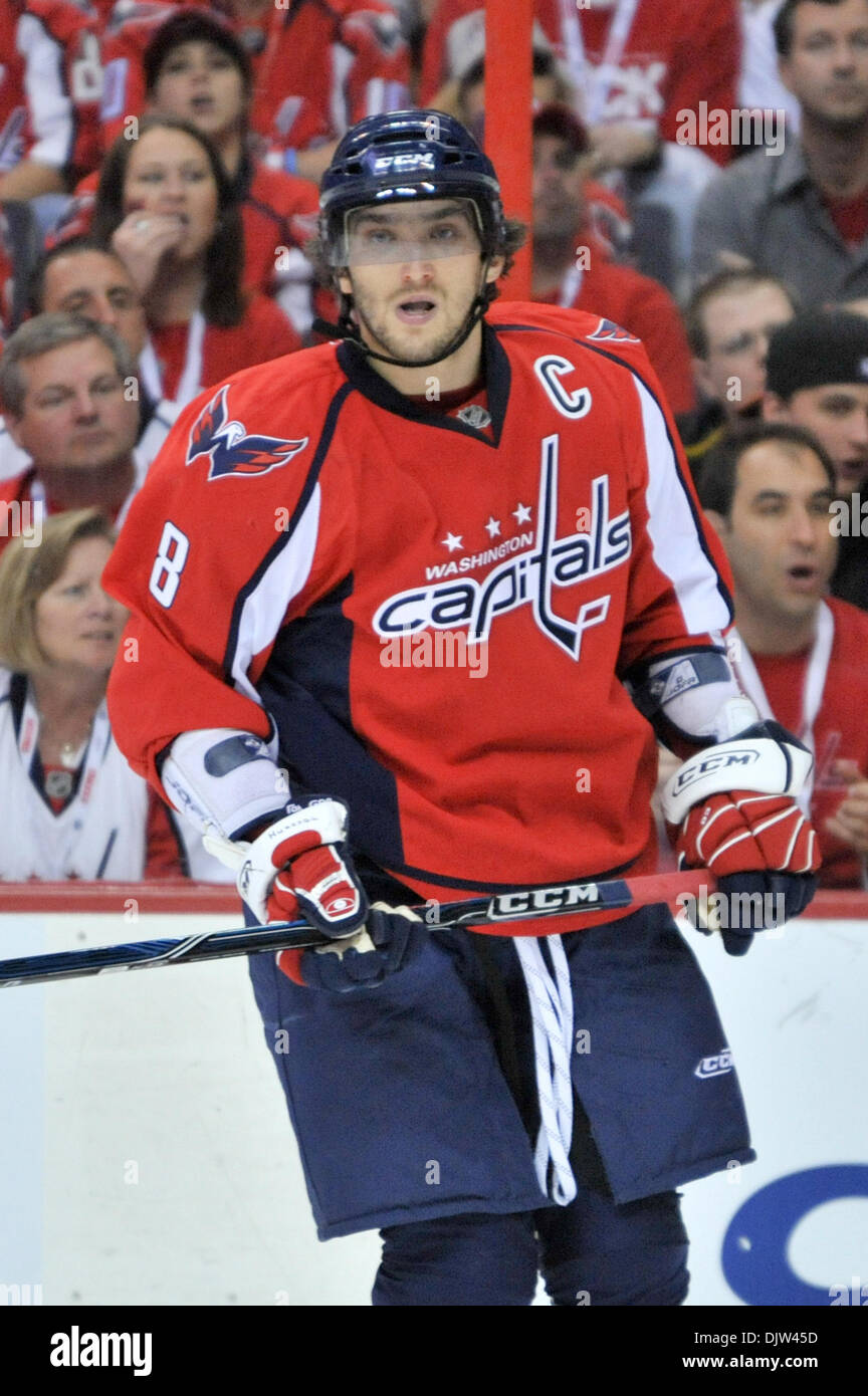 Washington DC, Verizon Center.Capitals captain Alex Ovechkin, one score tonight