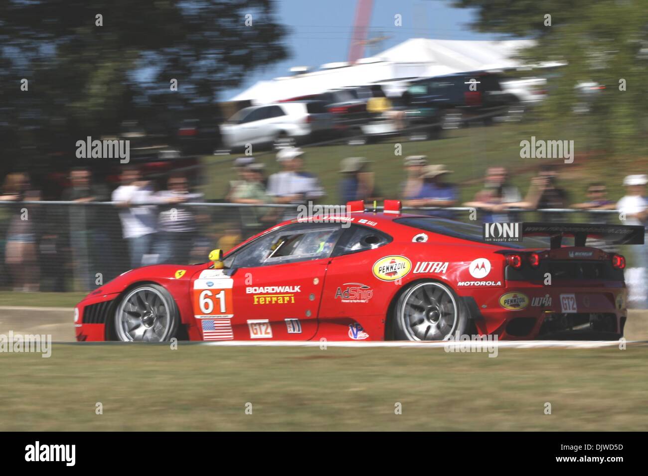 Miniature Ferrari F430 GT - Risi Competizione #99 - Red Line 1/43