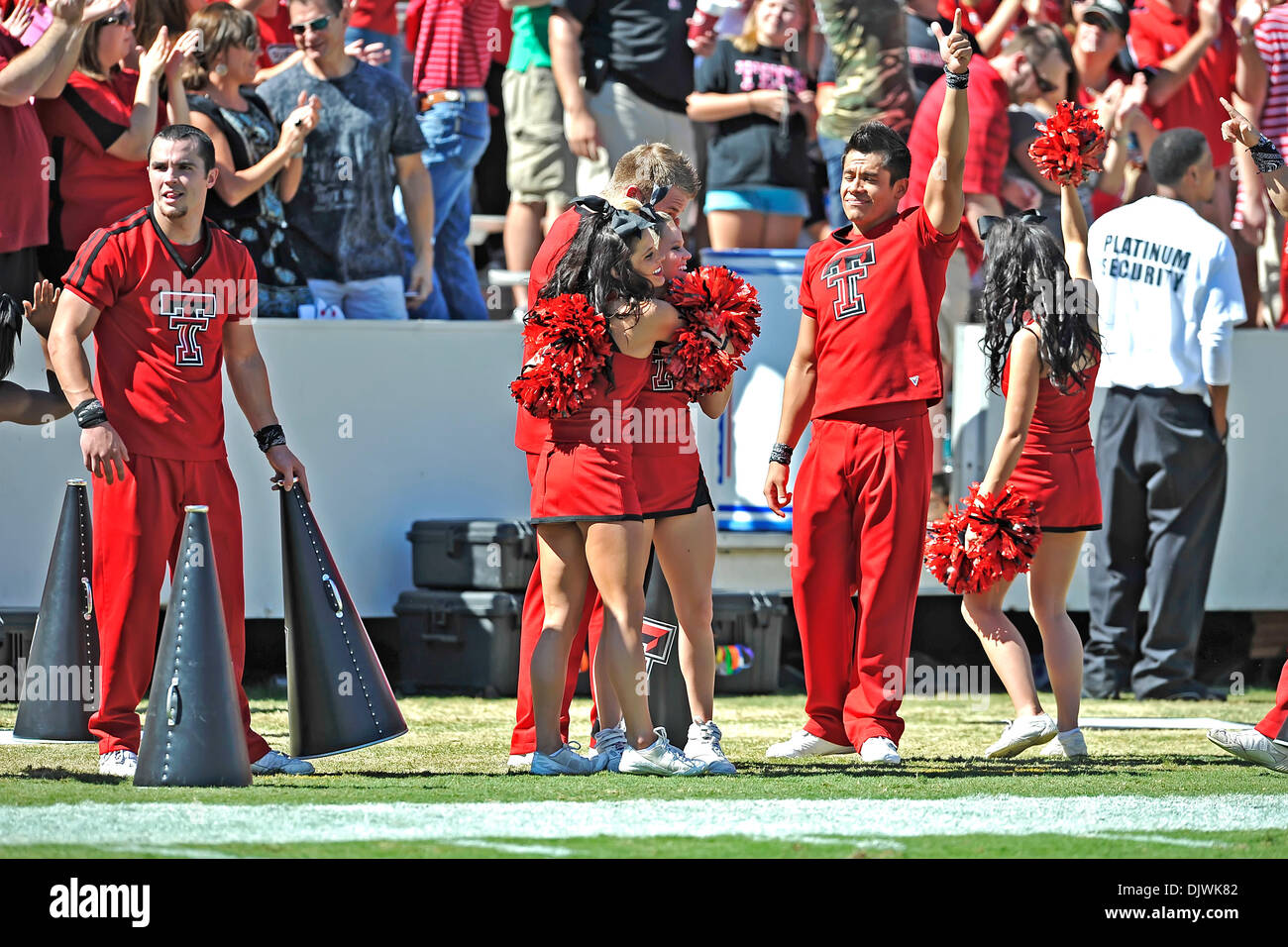 Texas tech cheerleaders hires stock photography and images Alamy