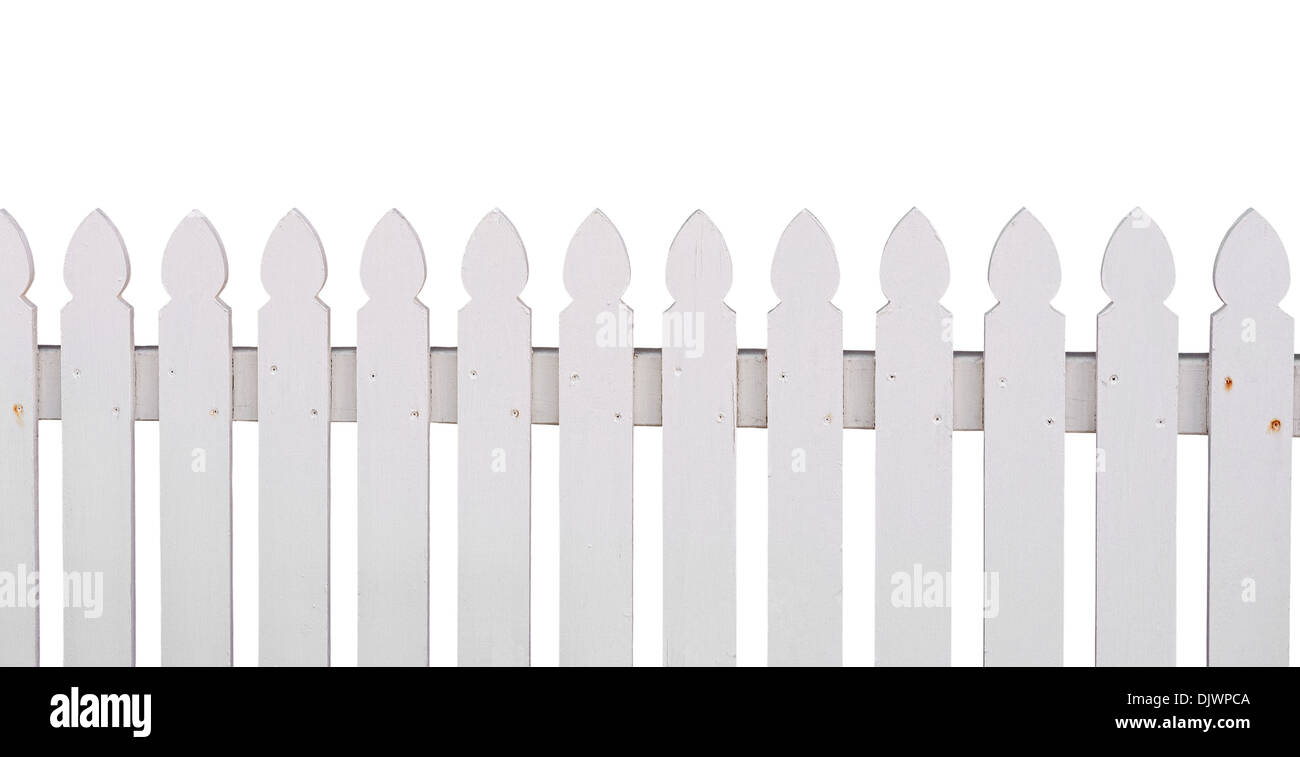 Old wooden picket fence hi-res stock photography and images - Alamy