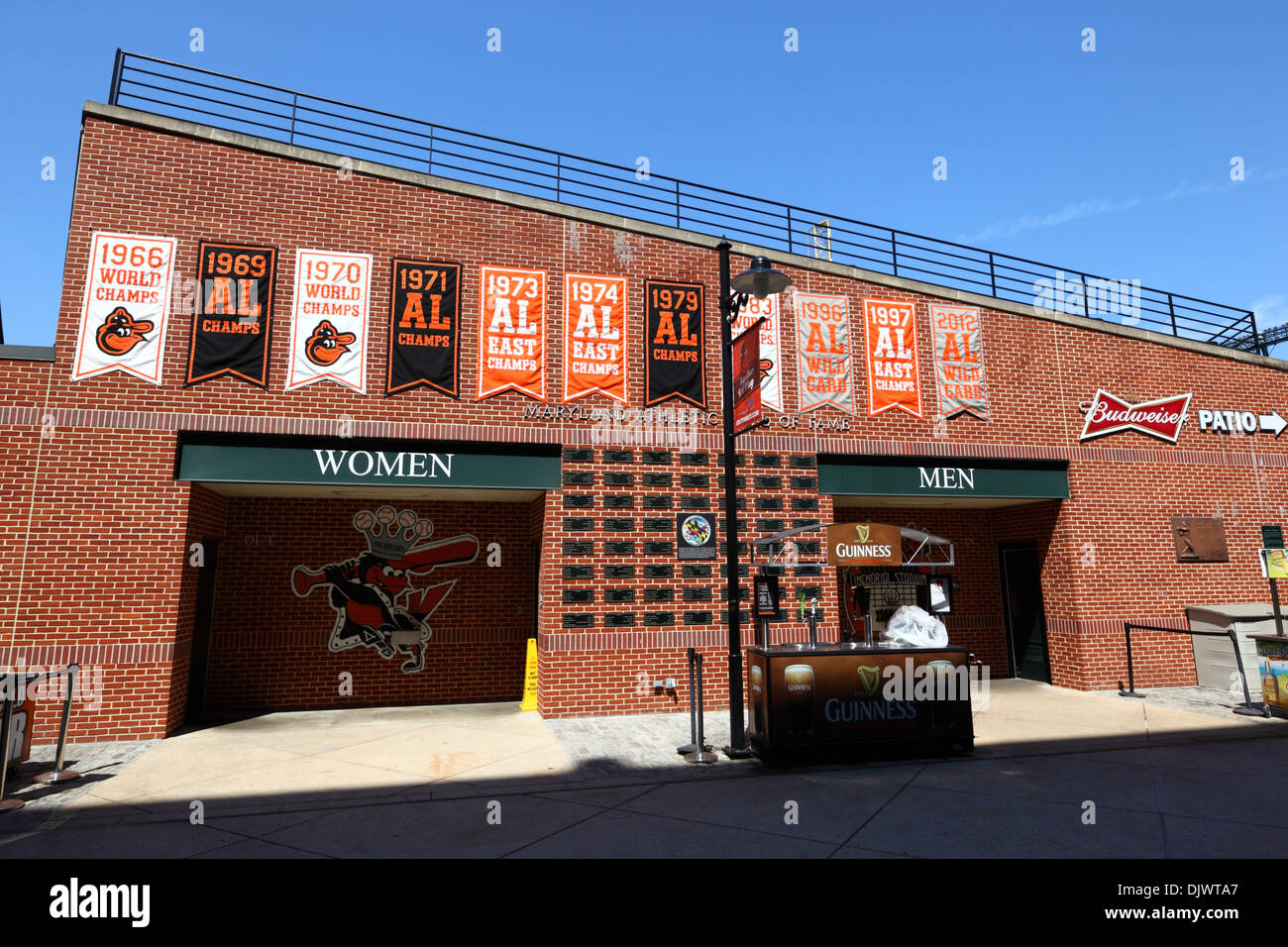 Maryland Athletic Hall of Fame in Oriole Park, home of Baltimore