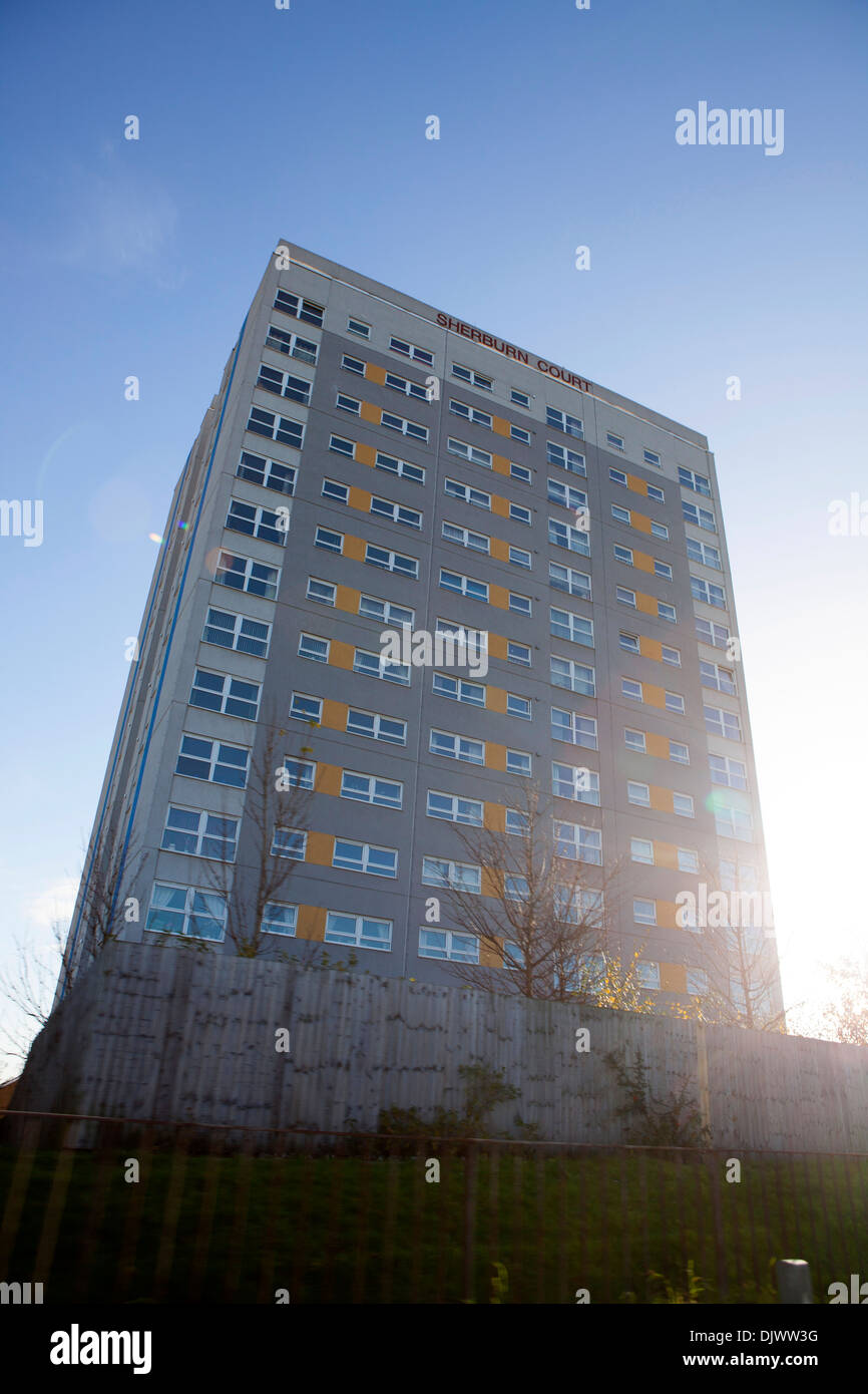 Highways a 10 storey Tplan tower block on York Road, Gipton, Leeds