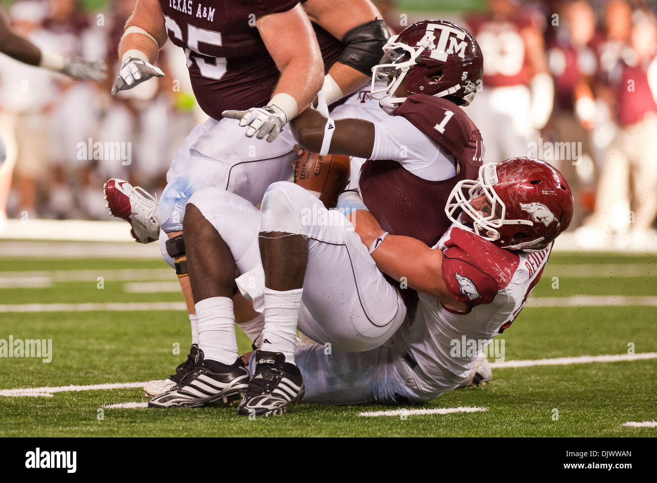 Oct. 11, 2010 - Arlington, Texas, United States of America - Texas A&M ...