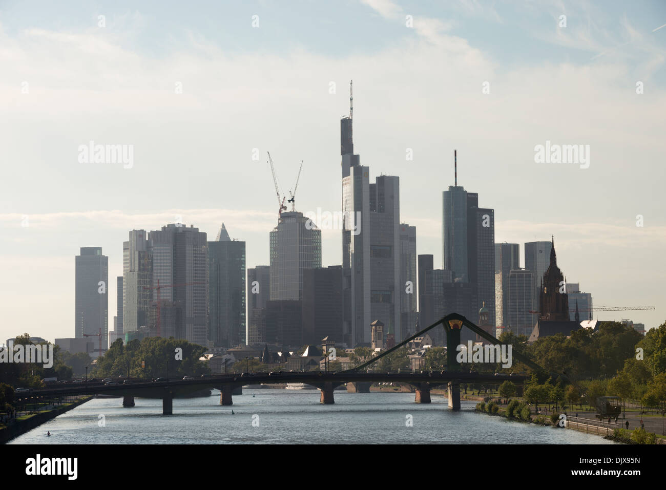 Frankfurt skyline daytime hi-res stock photography and images - Alamy