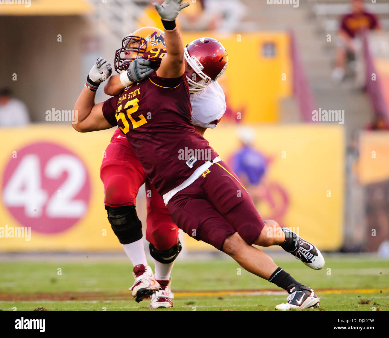 Lot Detail - 2011 Vontaze Burfict Arizona State Sun Devils Game-Used &  Autographed Road Jersey (JSA • Pounded • Repairs • Photomatch)