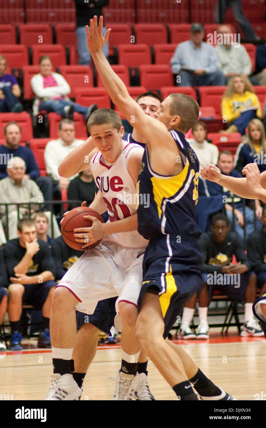 Nov. 7, 2010 Edwardsville, Illinois, United States of America WU forward Nick Jones (33