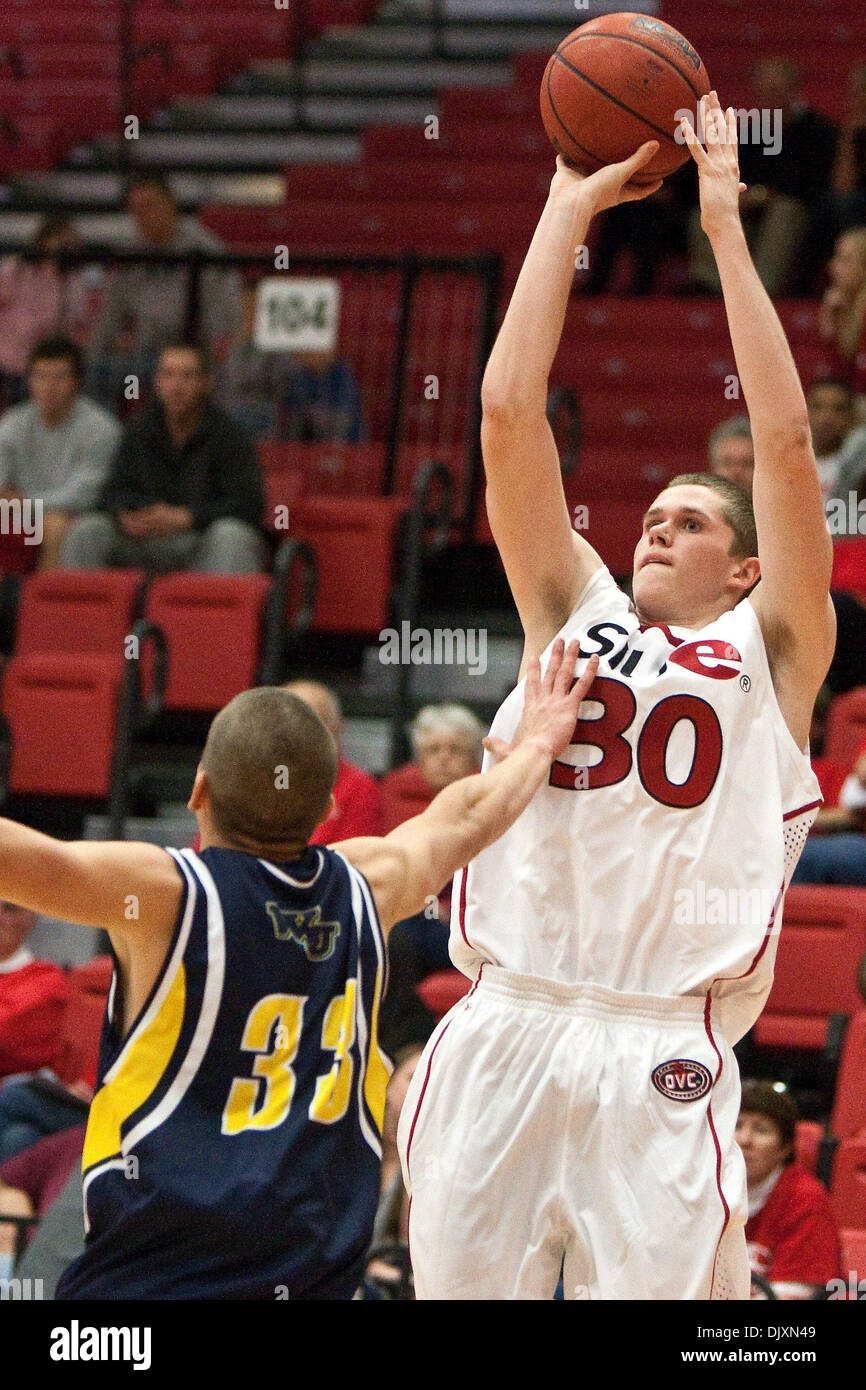 Nov. 7, 2010 Edwardsville, Illinois, United States of America SIUE guard Michael Messer (30