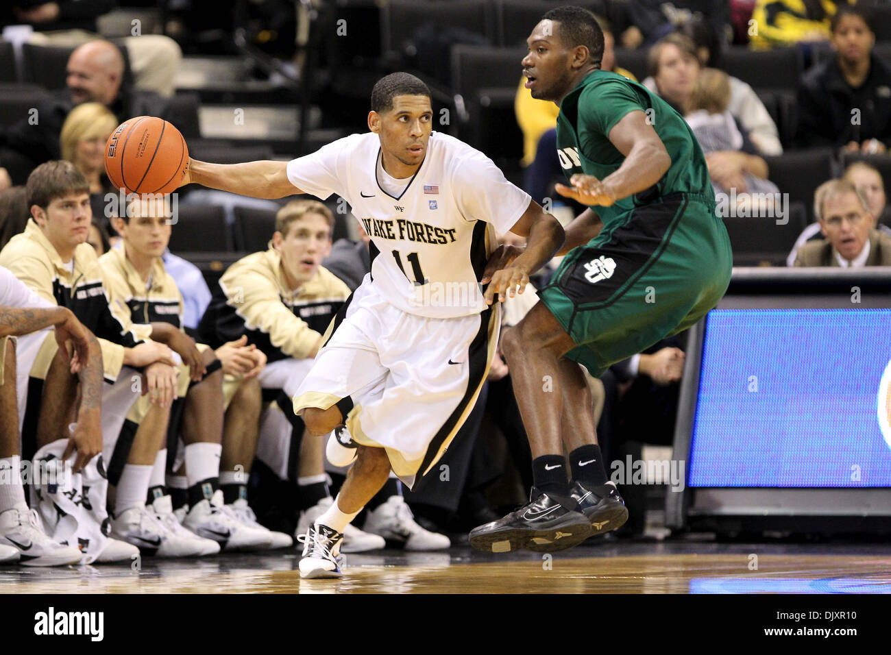 Nov. 12, 2010 WinstonSalem, North Carolina, United States of America Wake Forest Demon
