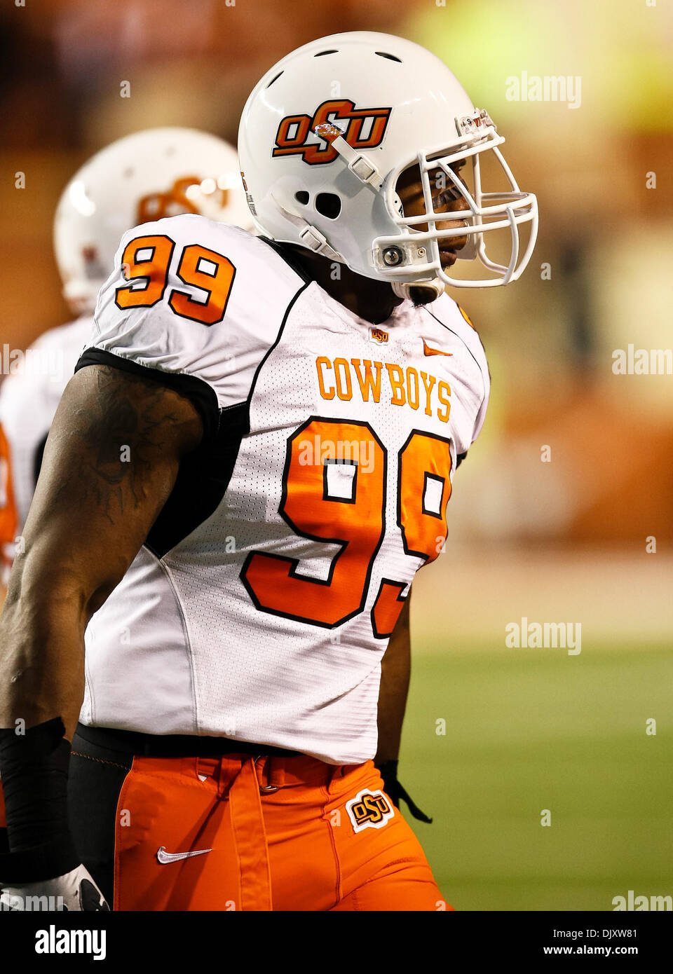 Oklahoma state game at darrell k royal hi-res stock photography and ...