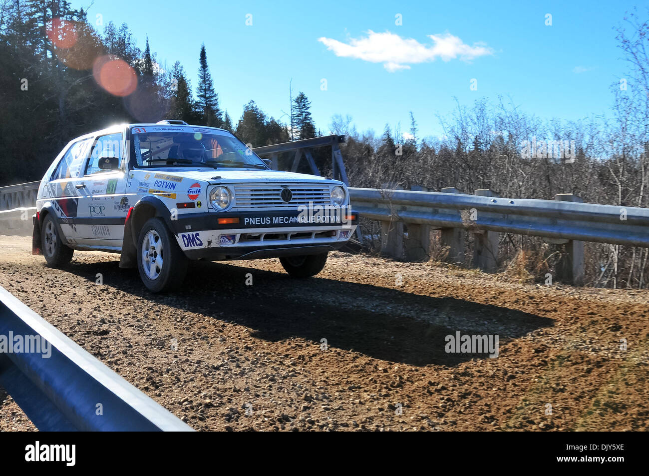 Nov. 20, 2010 Bancroft, Ontario, Canada Car 31 starts the second
