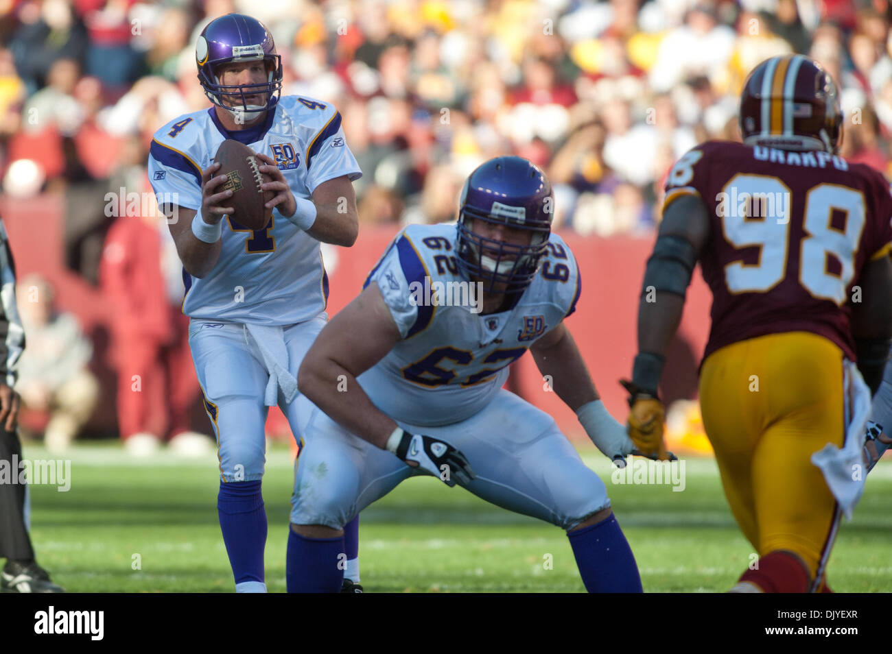 Minnesota vikings quarterback hires stock photography and images Alamy