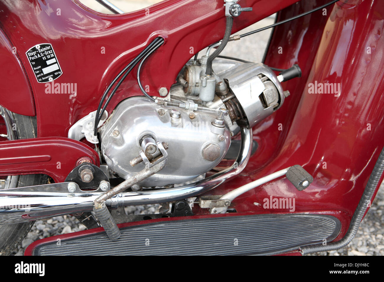 Restored Moped High Resolution Stock Photography and Images Alamy