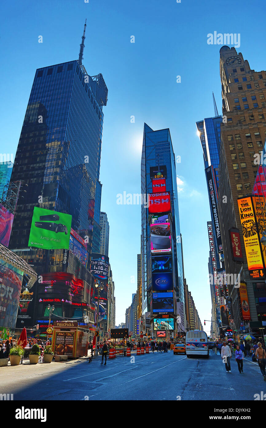 Buildings in Times Square, New York. America Stock Photo Alamy