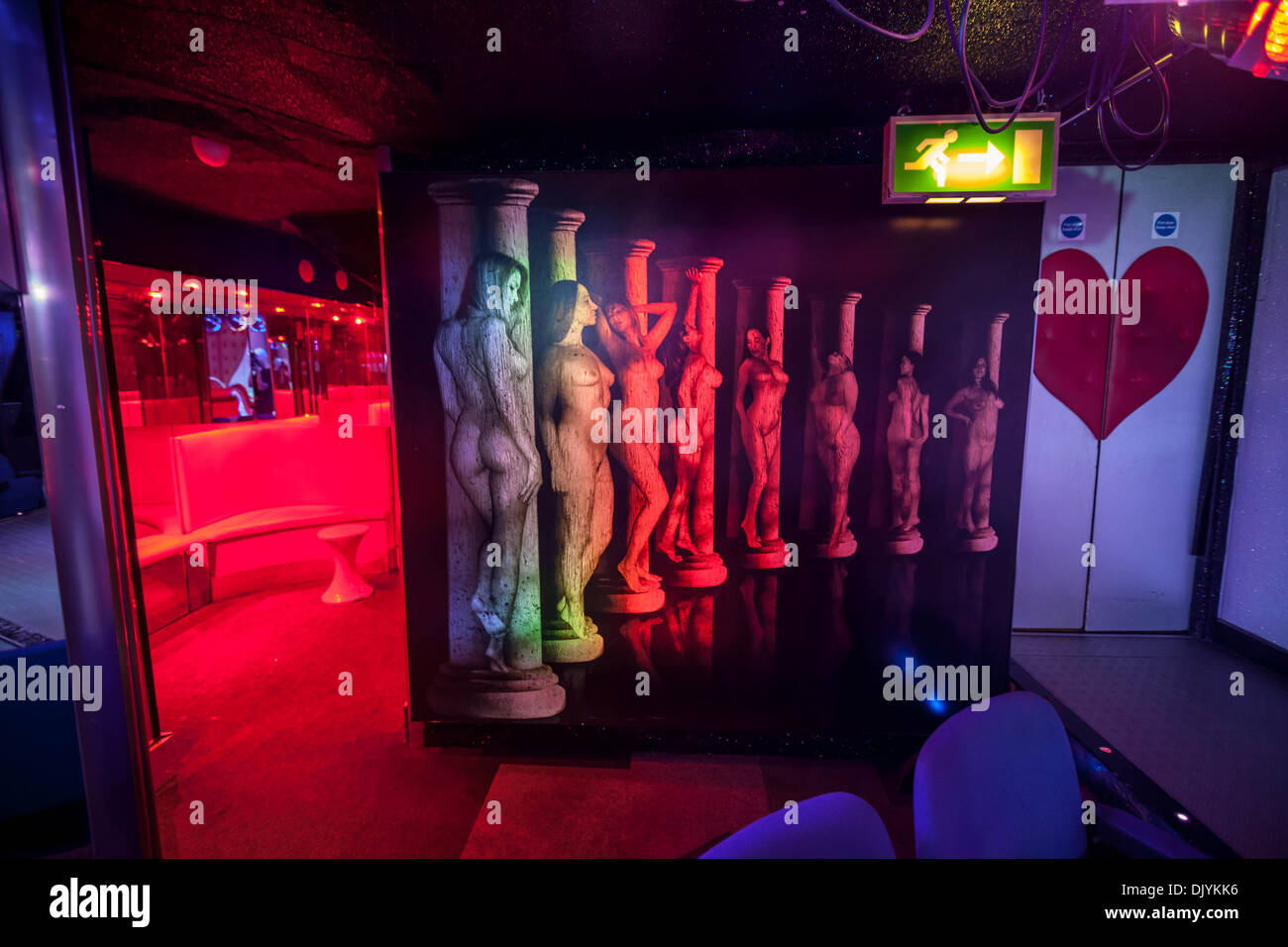 A Gentlemen's Strip Club in Soho Stock Photo - Alamy