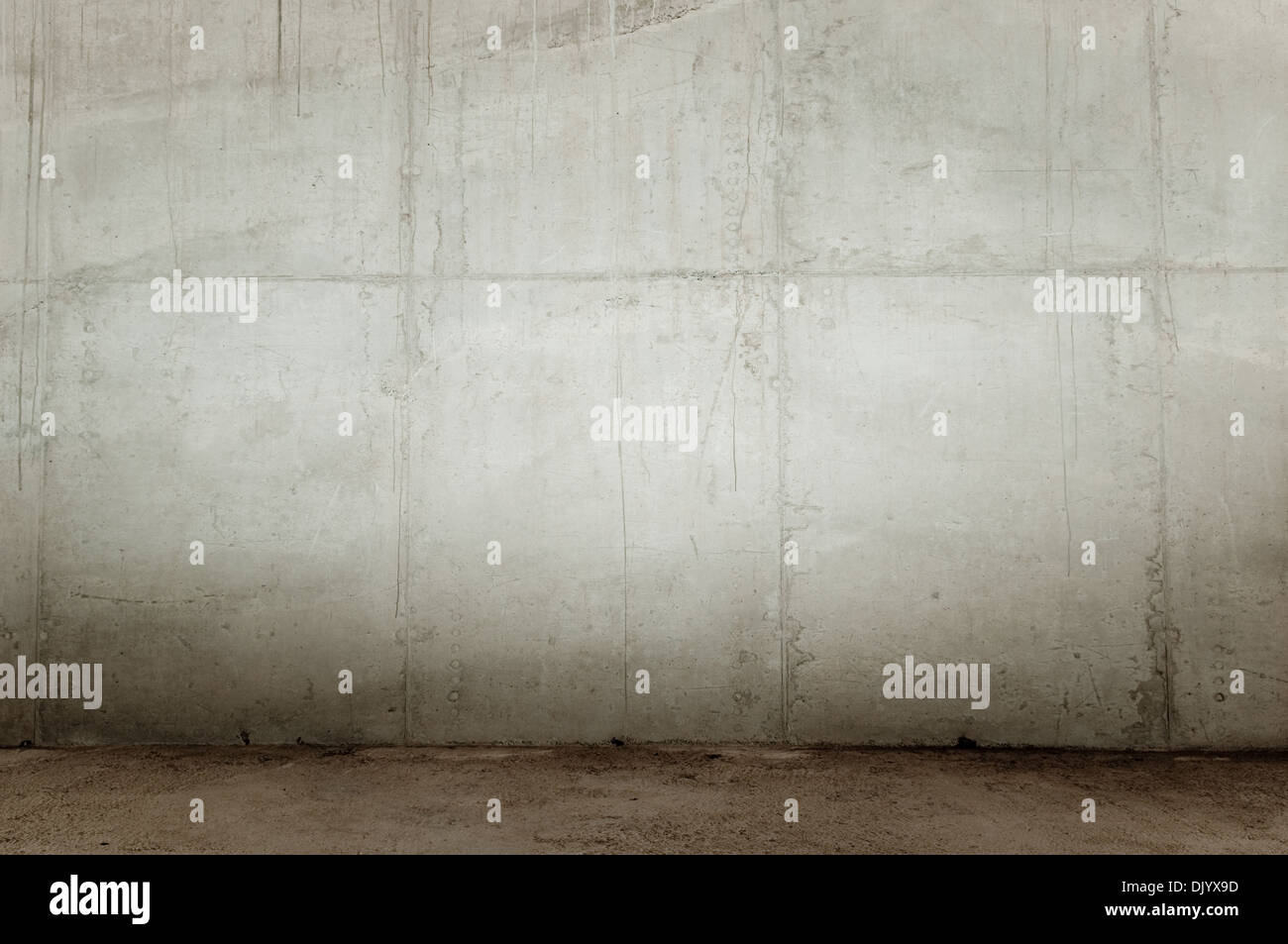 Concrete wall background Stock Photo