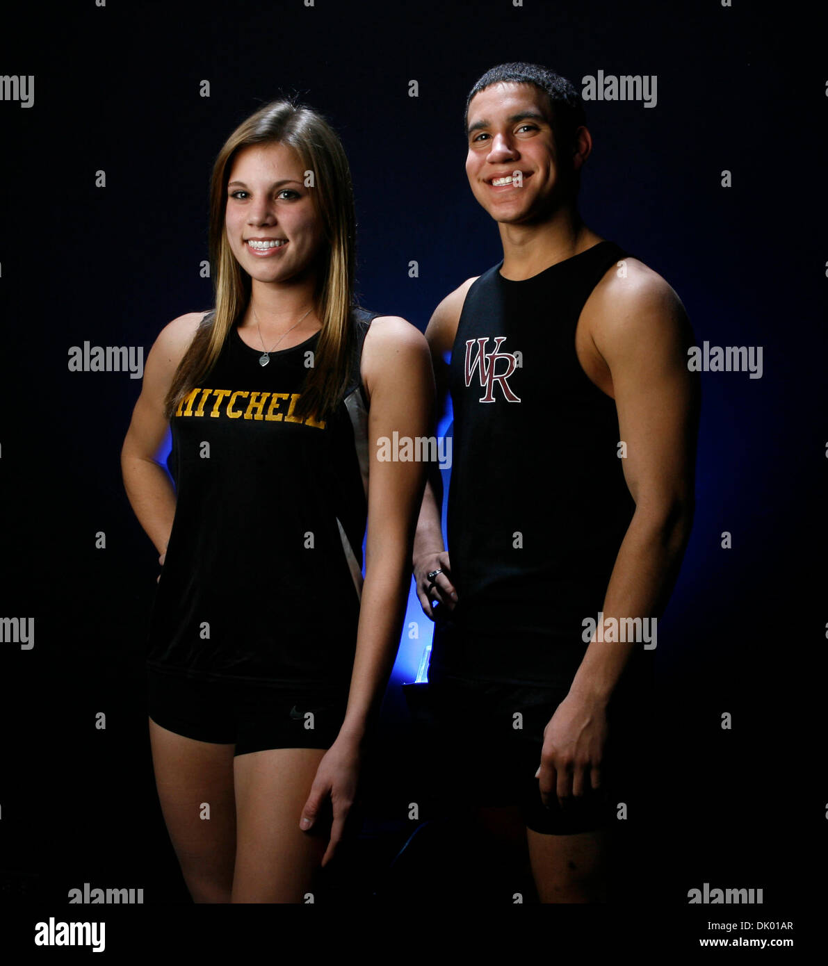 Dec. 16, 2010 - Port Richey - PT 332043 FITT allSCC.BRENDAN FITTERER   |   Times.(12/16/2010 Pasco) All-North Suncoast cross country runners of the year.  Kelli Williams (Mitchell High) and Josh Reilly (Wiregrass Ranch).BRENDAN FITTERER   |   Times (Credit Image: © St. Petersburg Times/ZUMAPRESS.com) Stock Photo