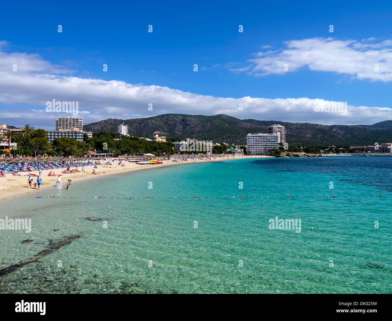 Palma Nova on the island of Majorca Spain Stock Photo