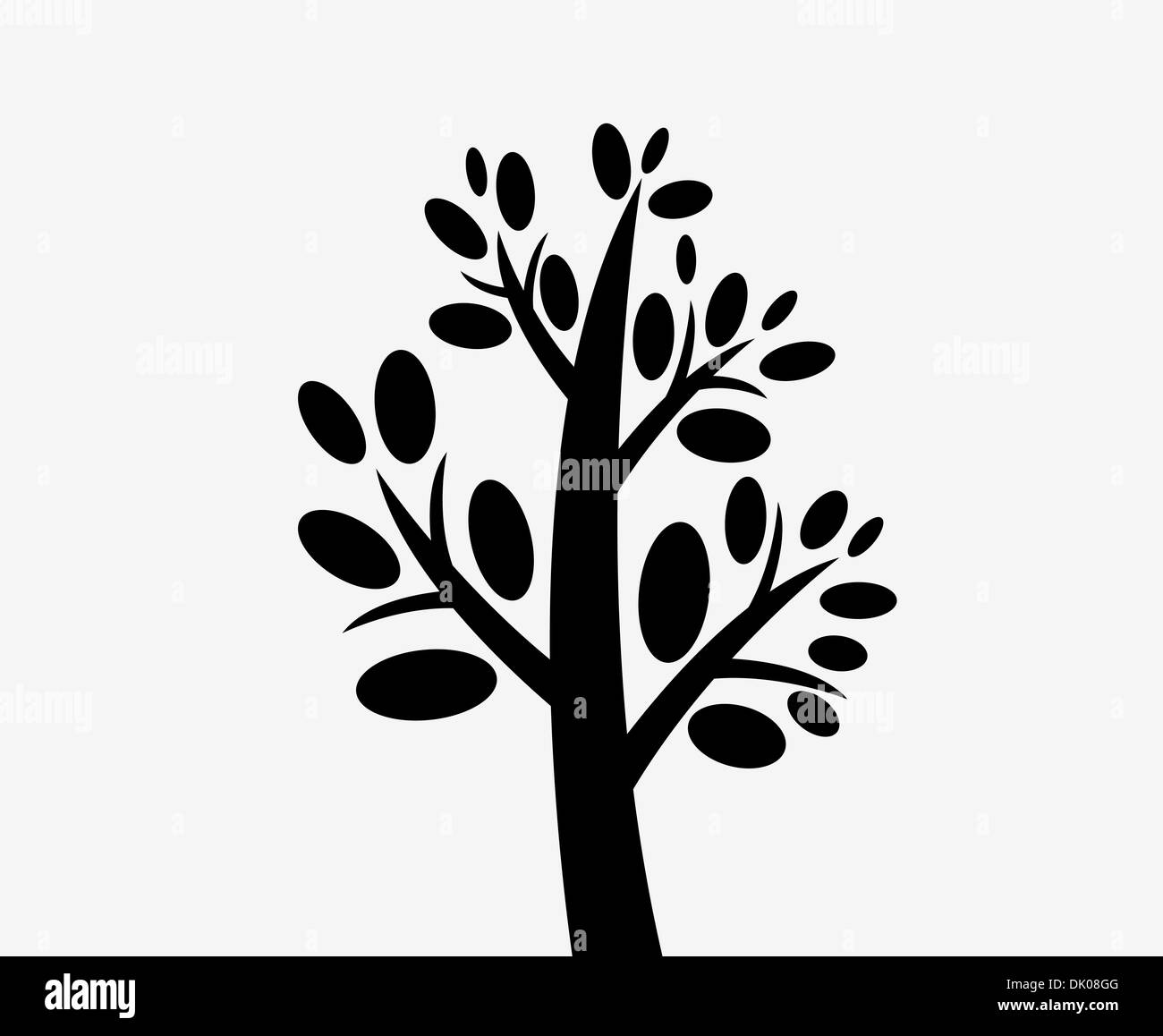 abstract tree , tree, tree silhouette, abstract leaf, tree vector