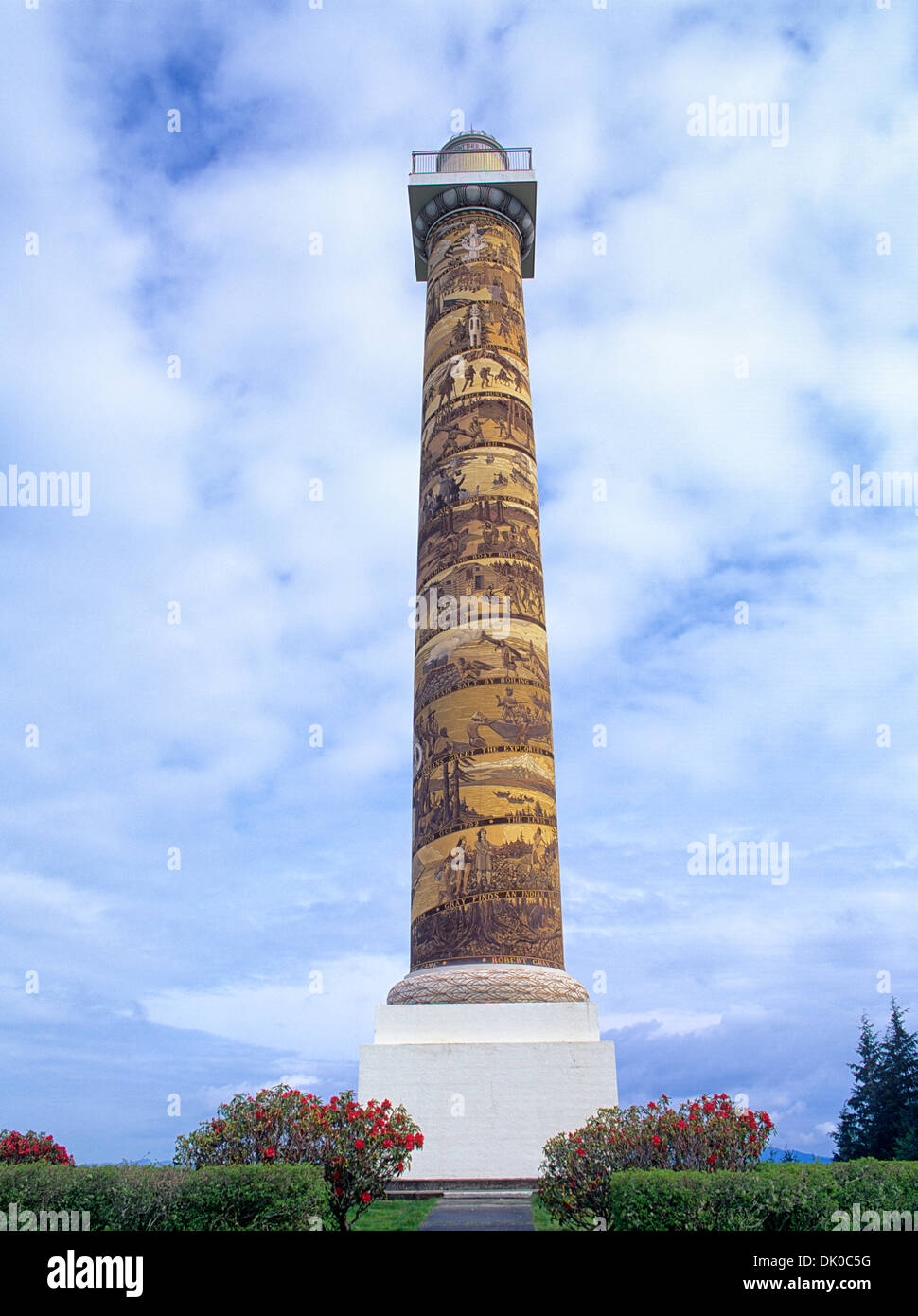 Astroia Column Astoria Column. Astoria, Oregon Stock Photo - Alamy