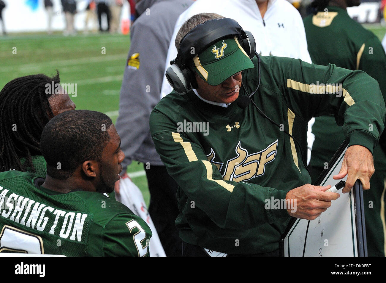 Dec. 31, 2010 Charlotte, North Carolina, USA USF defensive backs