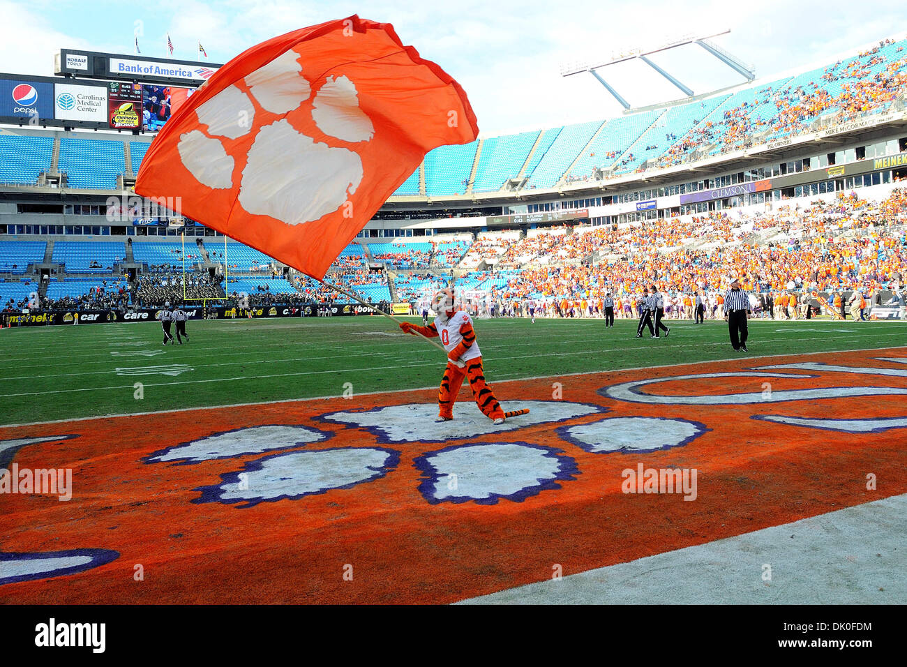 Dec. 31, 2010 Charlotte, North Carolina, USA The Clemson Tiger