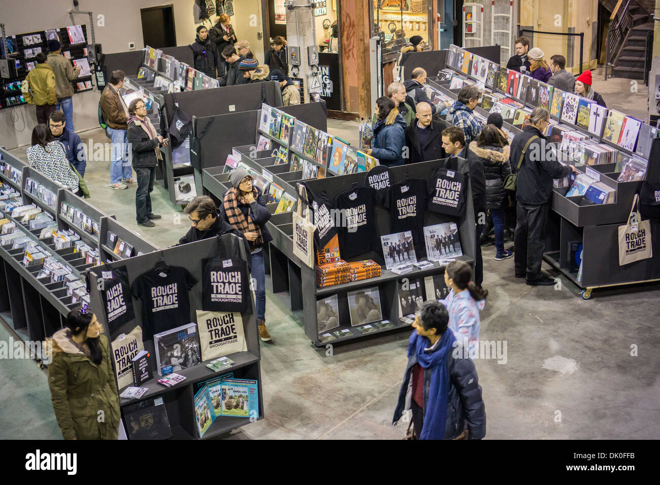 The newly opened Rough Trade NYC record store in the Williamsburg