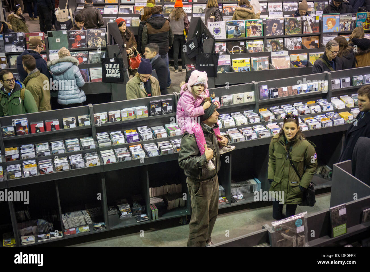 The newly opened Rough Trade NYC record store in the Williamsburg