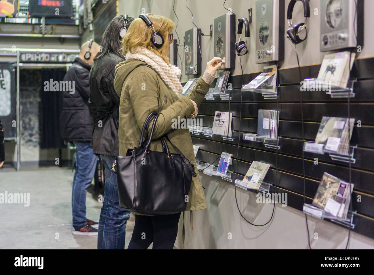 The newly opened Rough Trade NYC record store in the Williamsburg