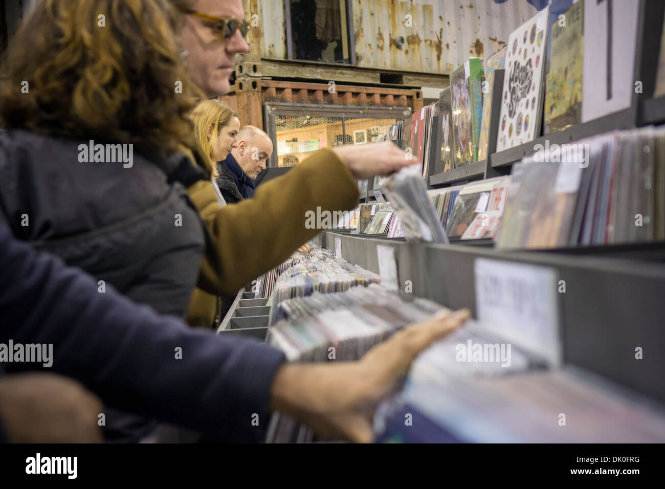 The newly opened Rough Trade NYC record store in the Williamsburg