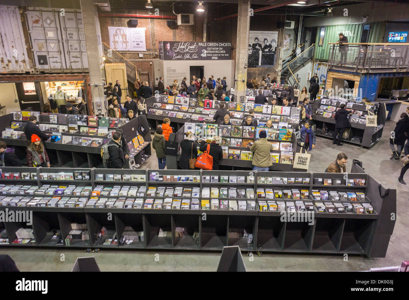 The newly opened Rough Trade NYC record store in the Williamsburg
