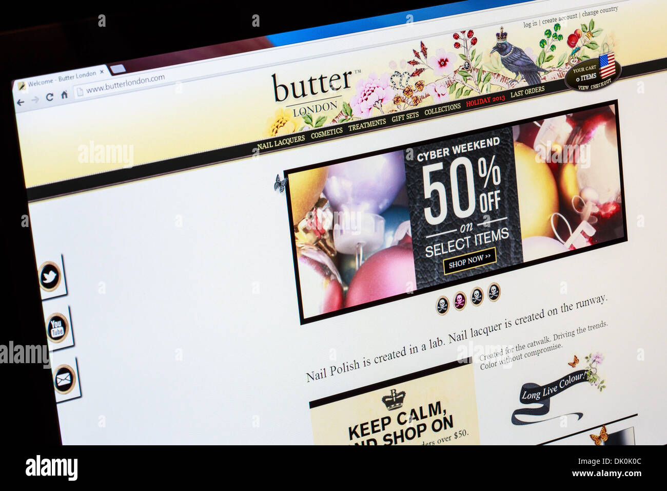 Online shopping during cyber hi-res stock photography and images - Alamy