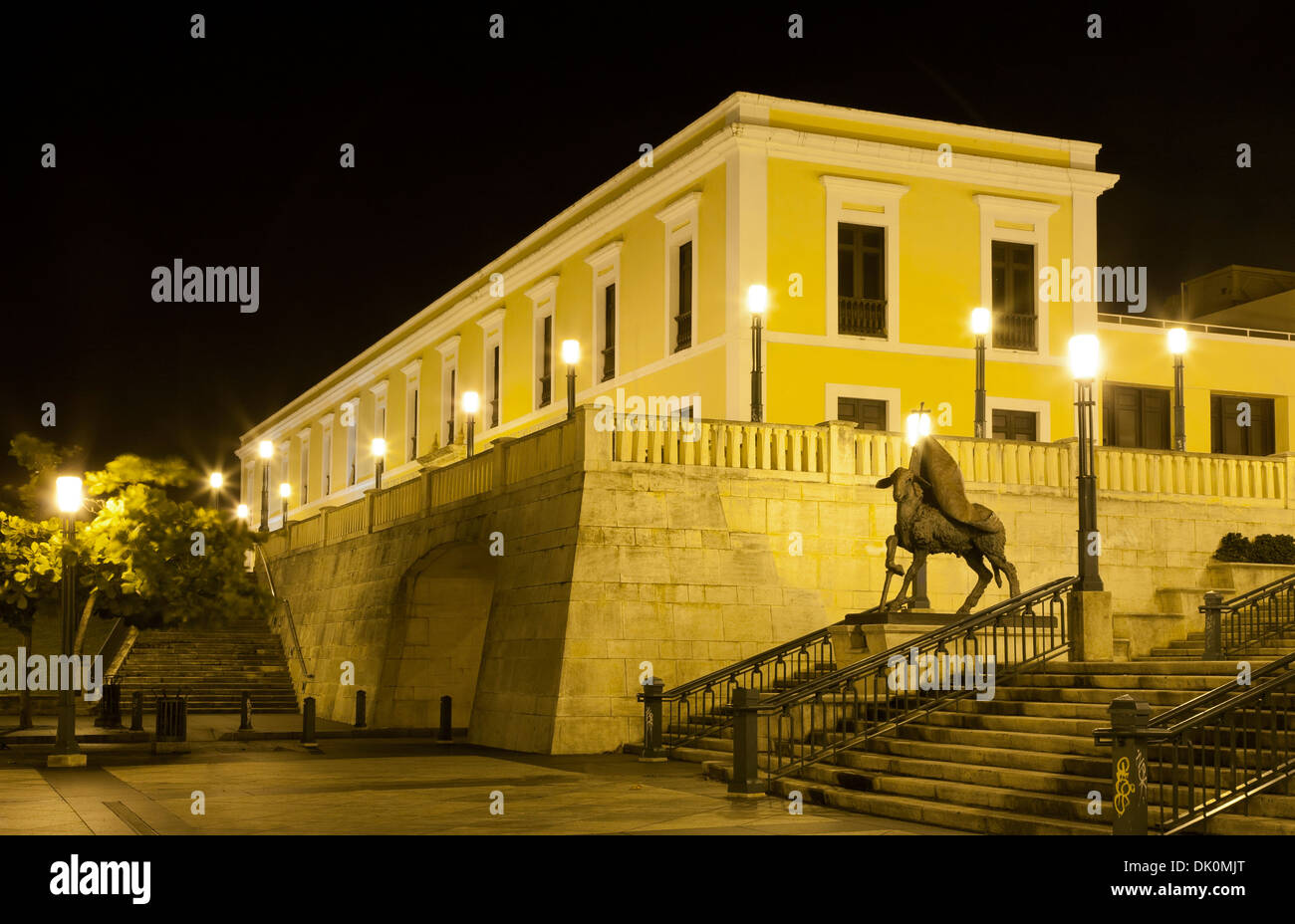 Institute of Puerto Rican Culture, Old San Juan, Puerto Rico Stock Photo