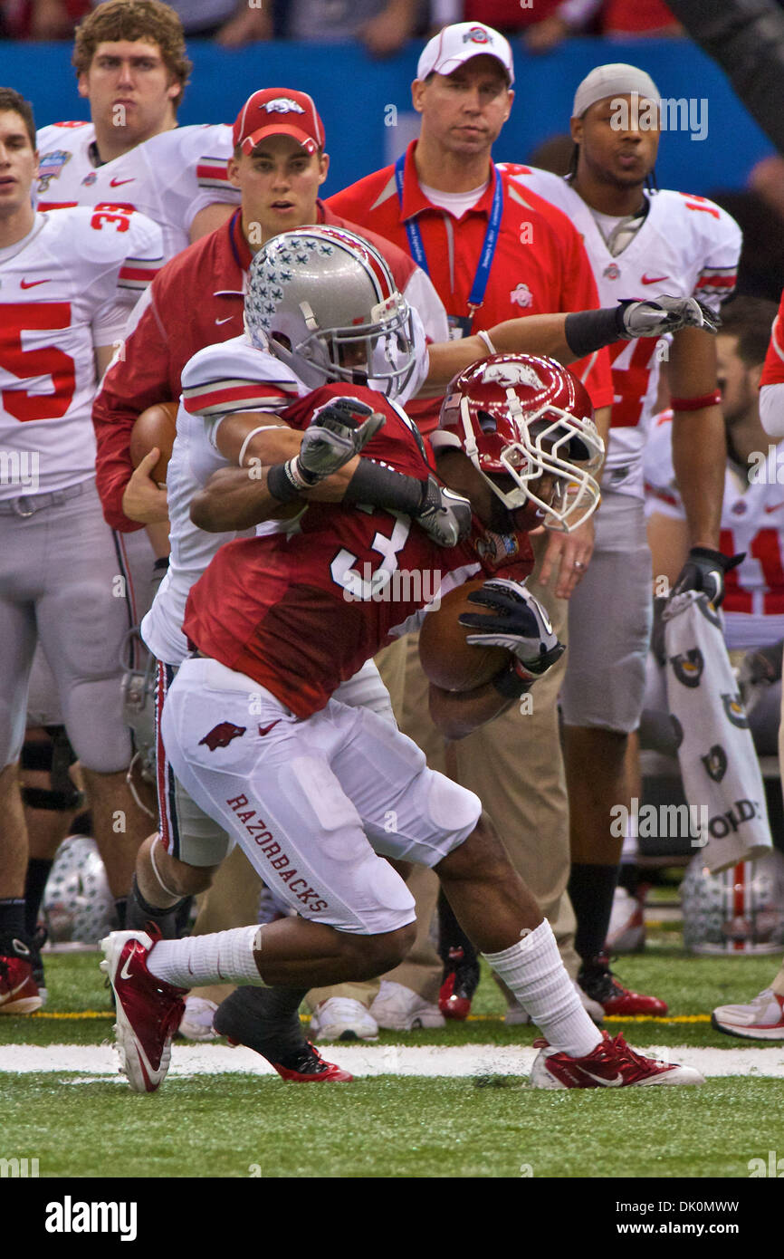Jan. 4, 2011 - New Orleans, Louisiana, U.S - Ohio State Buckeyes ...