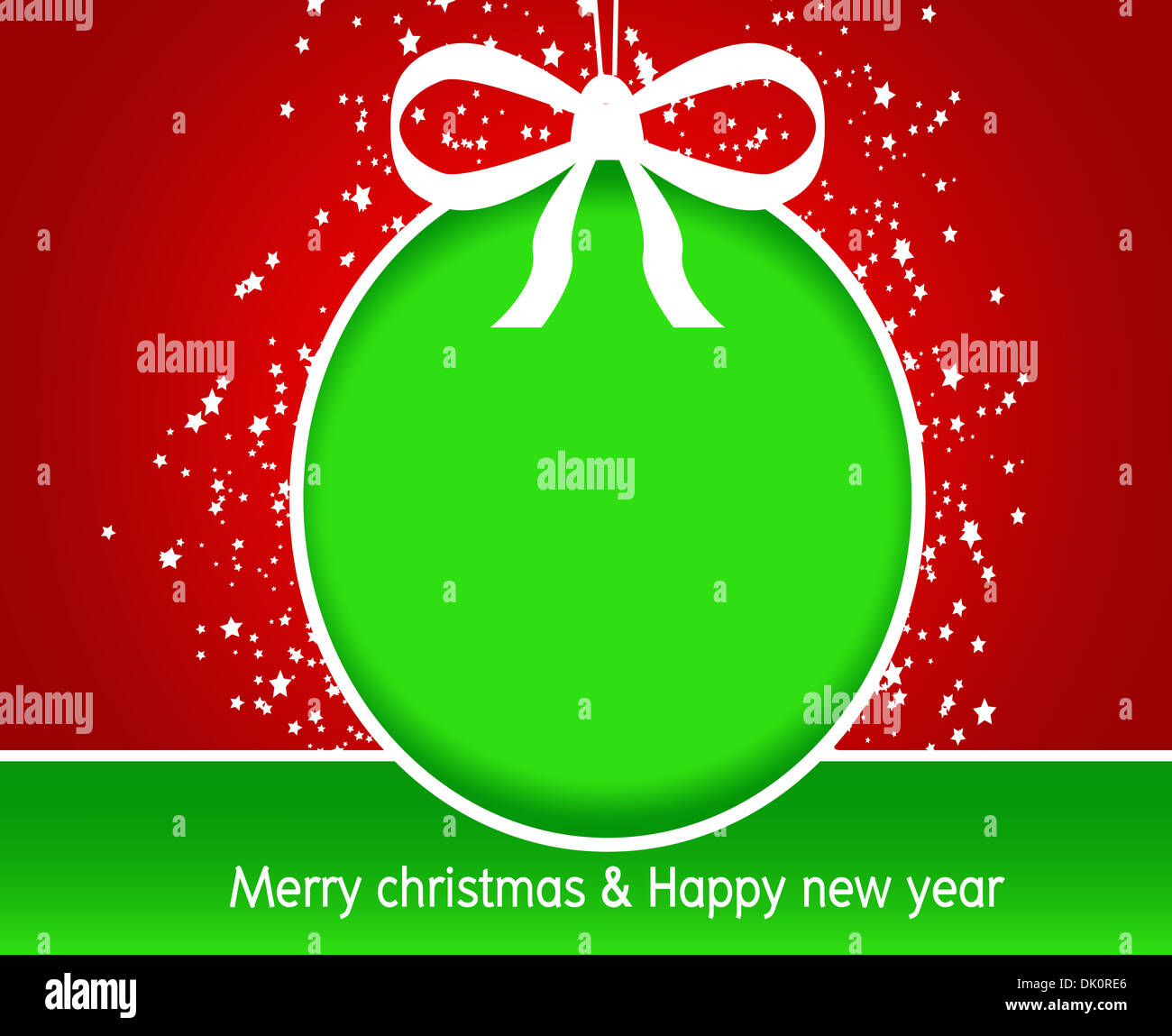 Merry Christmas And Happy New Year background Vector illustration Stock ...
