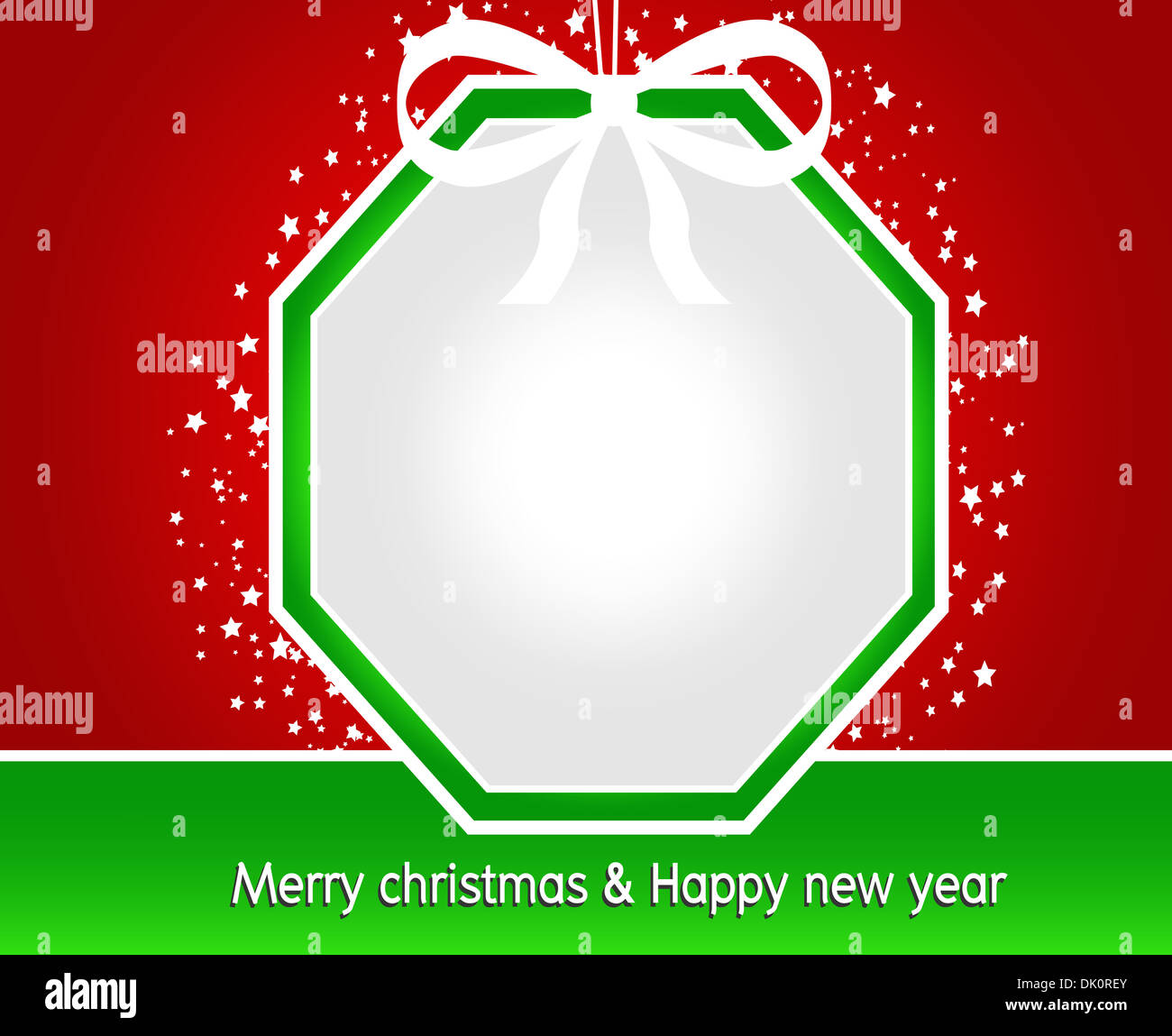 Merry Christmas And Happy New Year background Vector illustration Stock ...