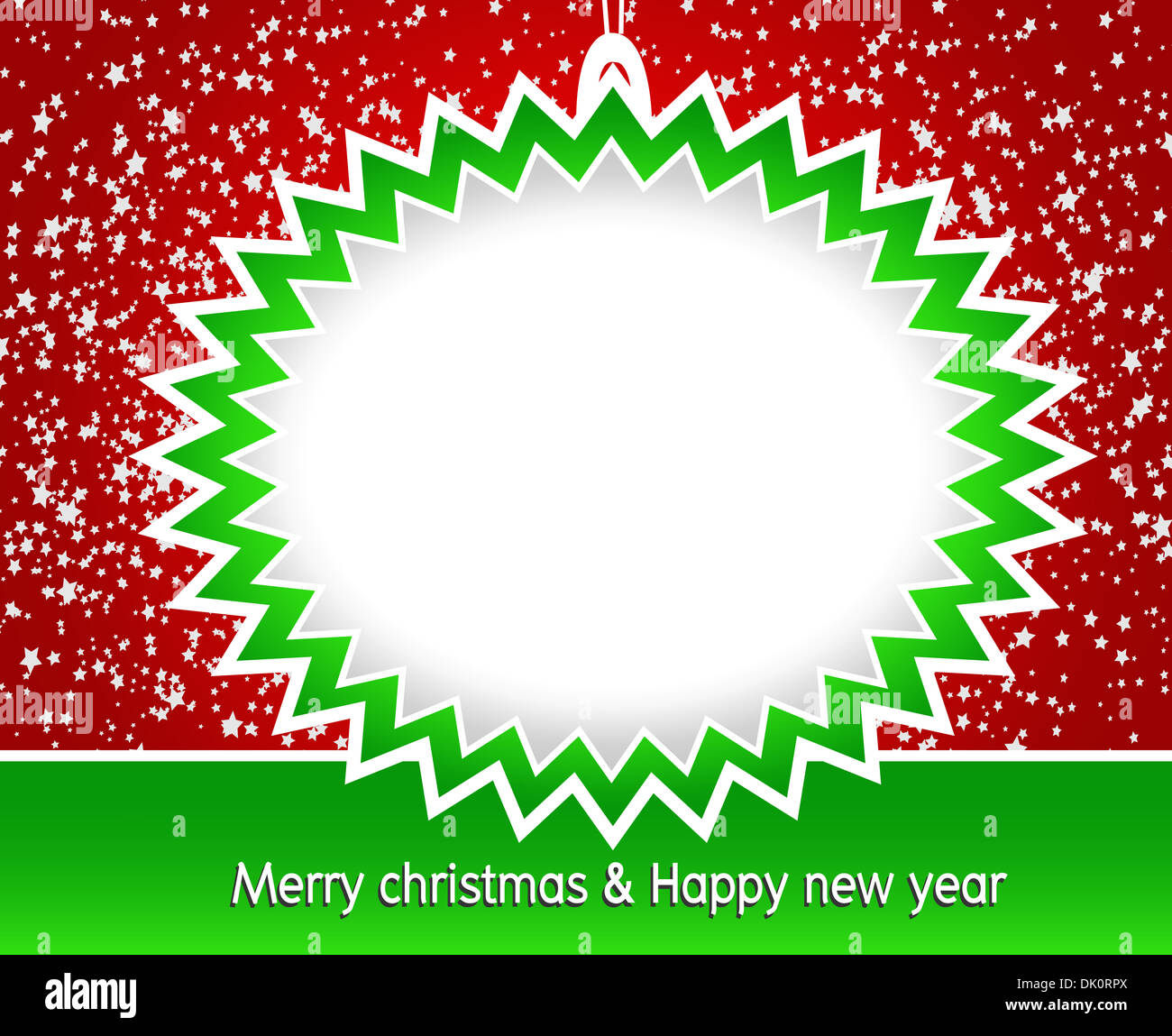 Merry Christmas And Happy New Year background Vector illustration Stock ...
