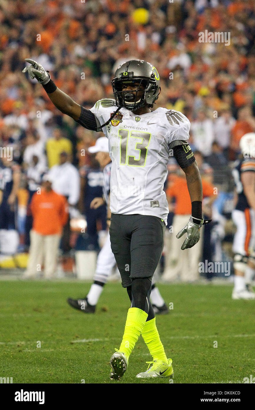 Jan. 10, 2011 Glendale, Arizona, United States of America Oregon