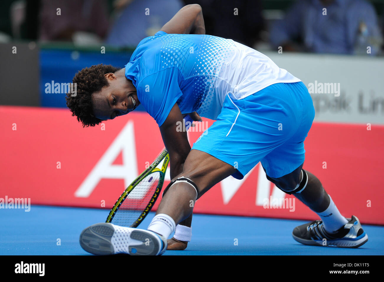 Monf Jan. 12, 2011 - Melbourne, Victoria, Australia - Gael Monfils (FRA ...