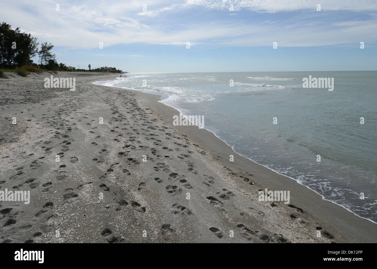 Turtle Beach is the less crowded of the Siesta Key, Florida Beaches.