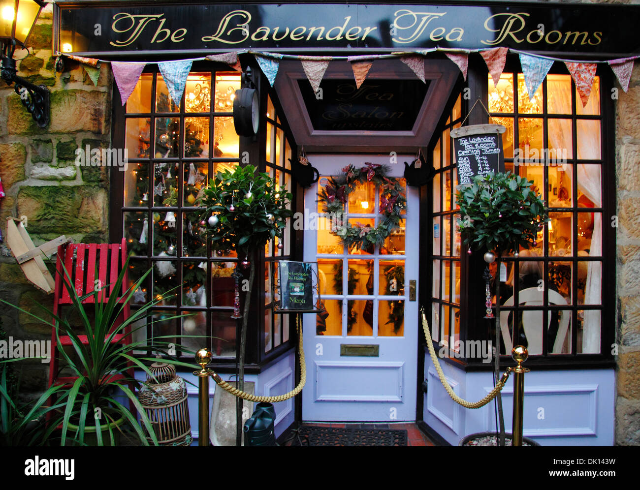 Bakewell lavender tea rooms hires stock photography and images Alamy