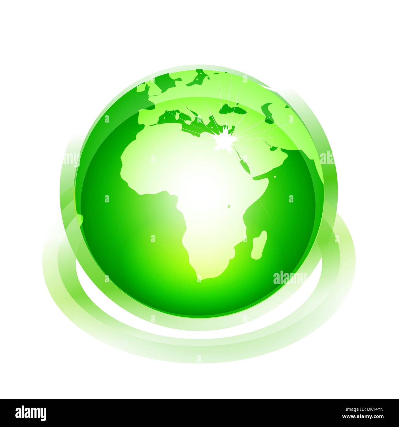 Abstract green nature eco concept Stock Vector Image & Art - Alamy