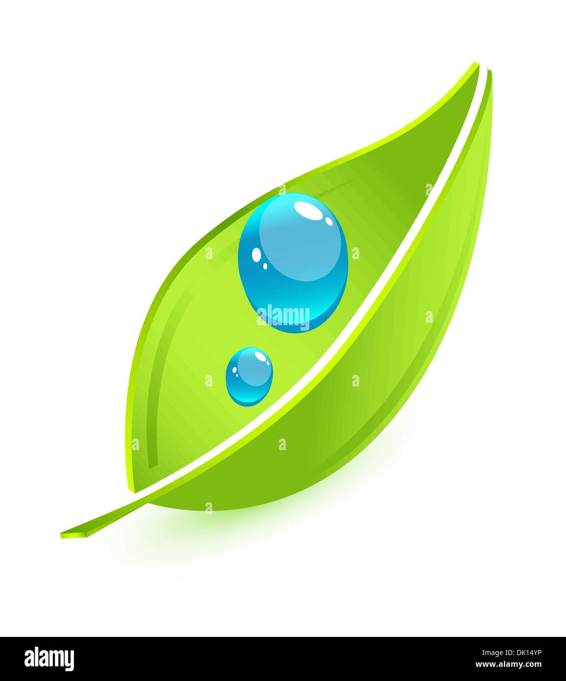 Abstract green nature eco concept Stock Vector Image & Art - Alamy