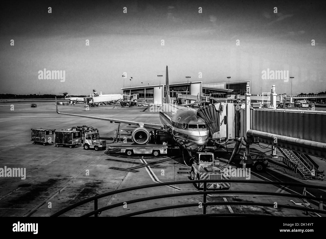 American airlines Black and White Stock Photos & Images - Alamy