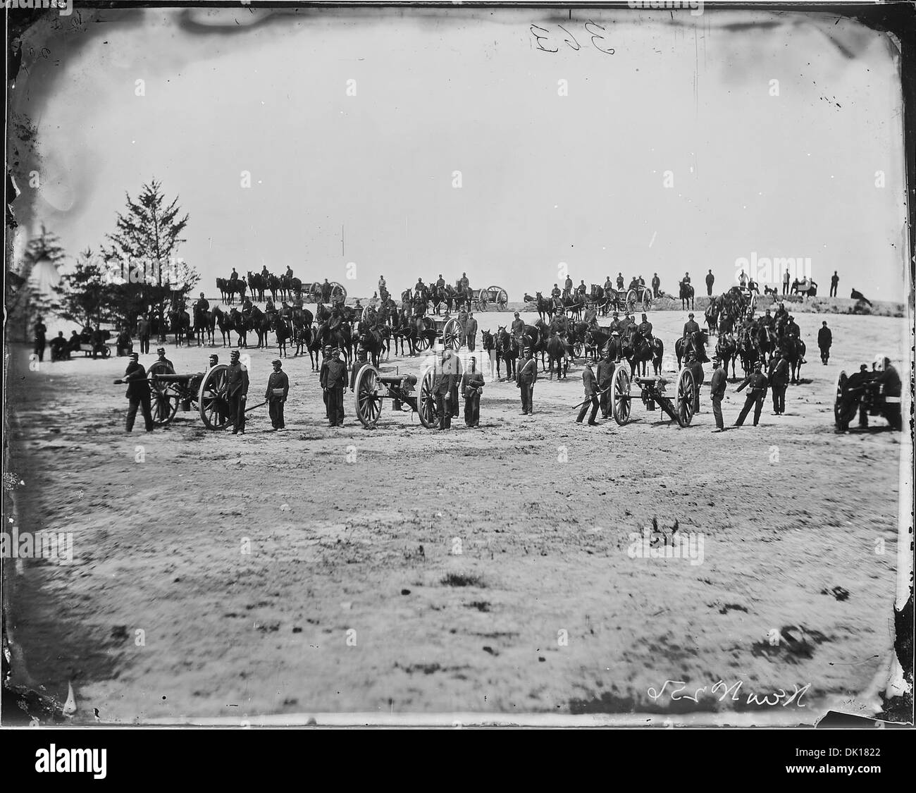 Ringgold Battery on drill 524783 Stock Photo Alamy