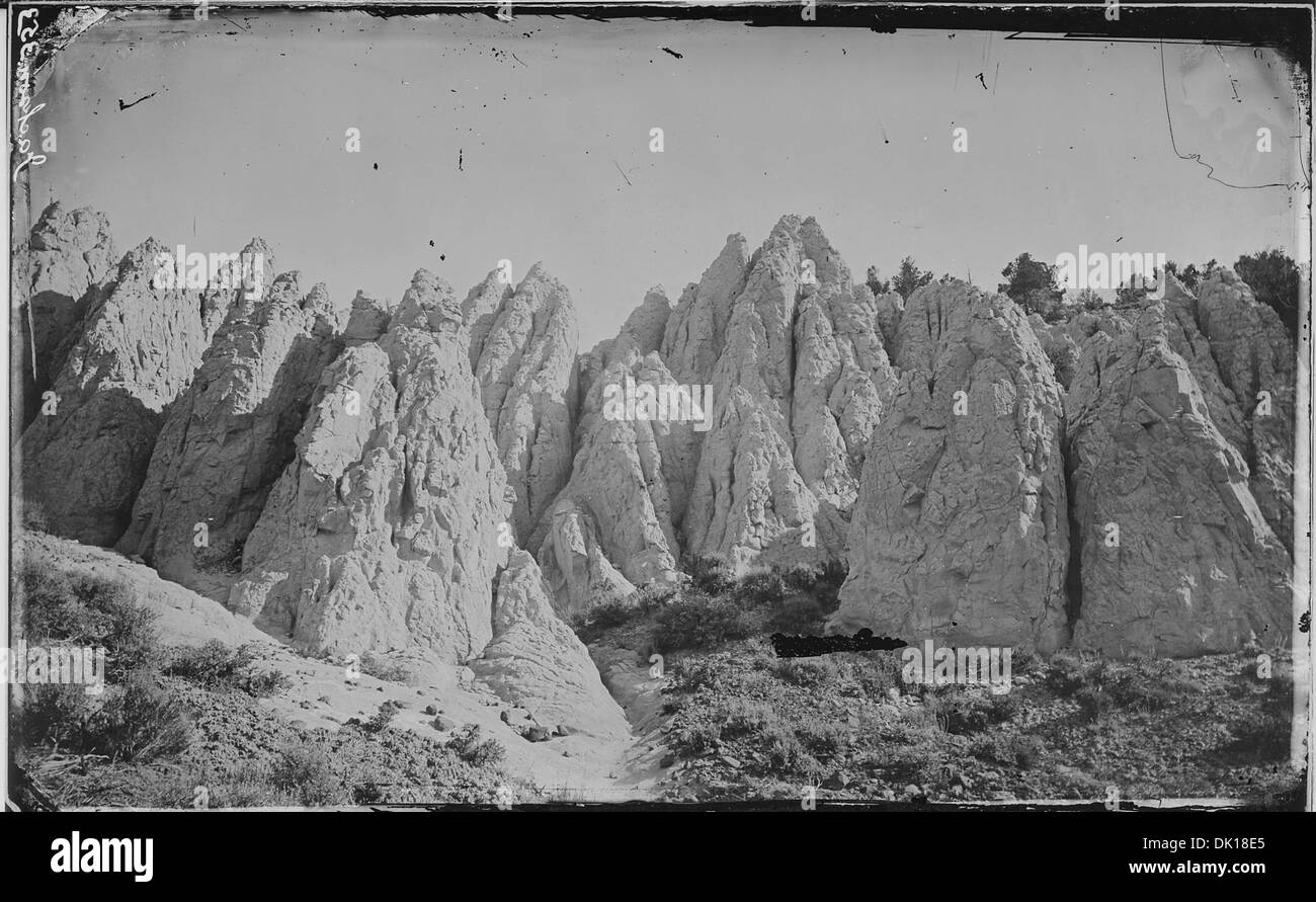 Vintage rock formation Black and White Stock Photos & Images - Alamy