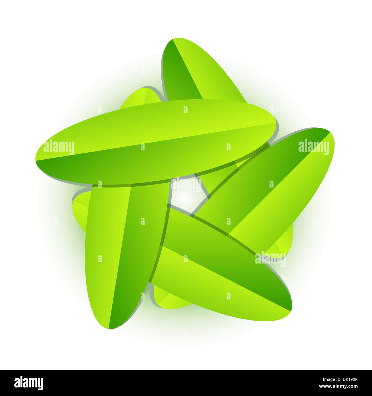 Abstract green nature eco concept Stock Vector Image & Art - Alamy