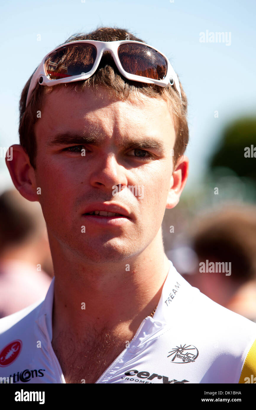 Jan 20, 2011 Adelaide, Australia JACK BOBRIDGE of Garmin Cervelo at