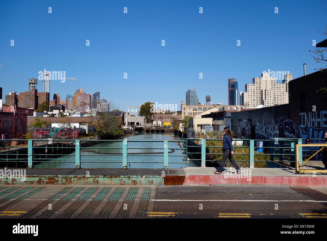 Gowanus Canal Brooklyn New York Stock Photo Alamy